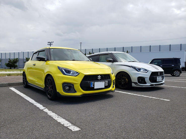 スイフトスポーツの大可賀釣り公園・HIROさんとオフミ・4年振りに関するカスタム事例の投稿画像1枚目