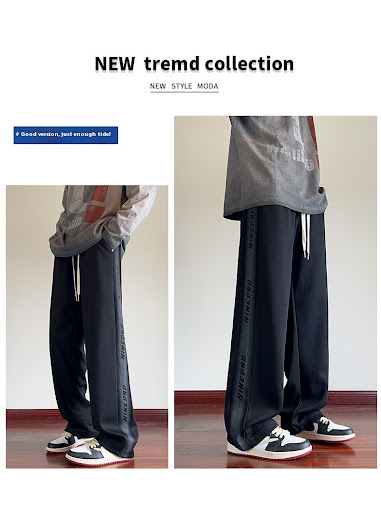 Title 16, American Gray heren joggingbroek, lente en herf...
