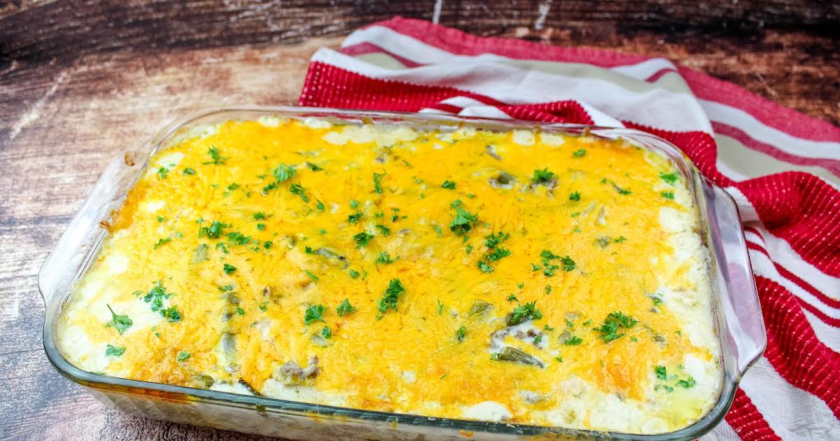 Ground Beef & Potato Casserole | Just A Pinch Recipes