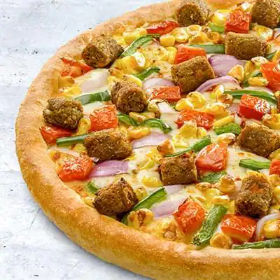 Veg Kebab Surprise Pizza