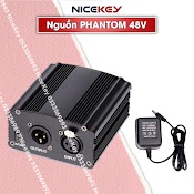 Nguồn Phantom 48V Dùng Kết Hợp Mic Pc - K200, Pc - K320, Sm - 8B, Pc - K600... Bảo Hành 6 Tháng