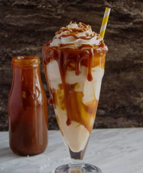 Chocolate Caramel Ice Cream Shake [300ml]