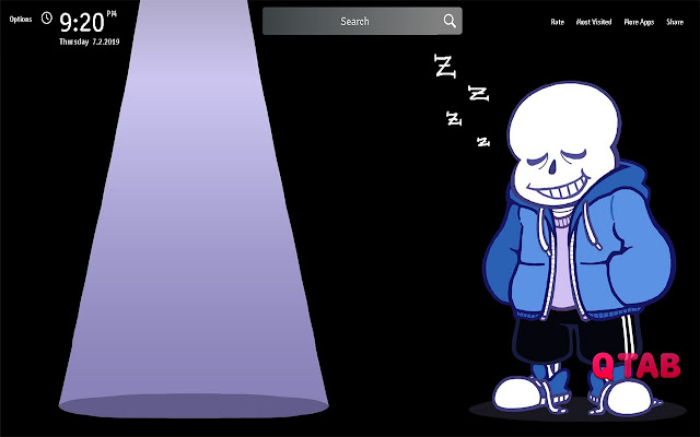 Undertale Sans Wallpapers Theme Game New Tab