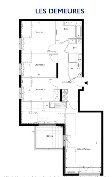 Vente appartement 4 pièces 83 m² à Plaisir (78370), 395 000 €