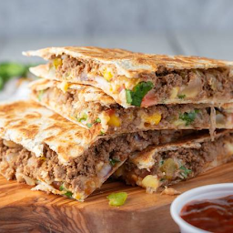 Ground Beef Quesadilla