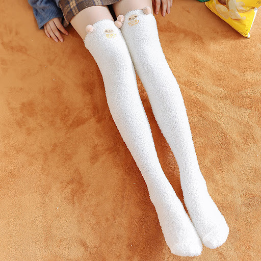 Title 2, Warme Füße Schlafsocken Korallen-Socken Samt-So...