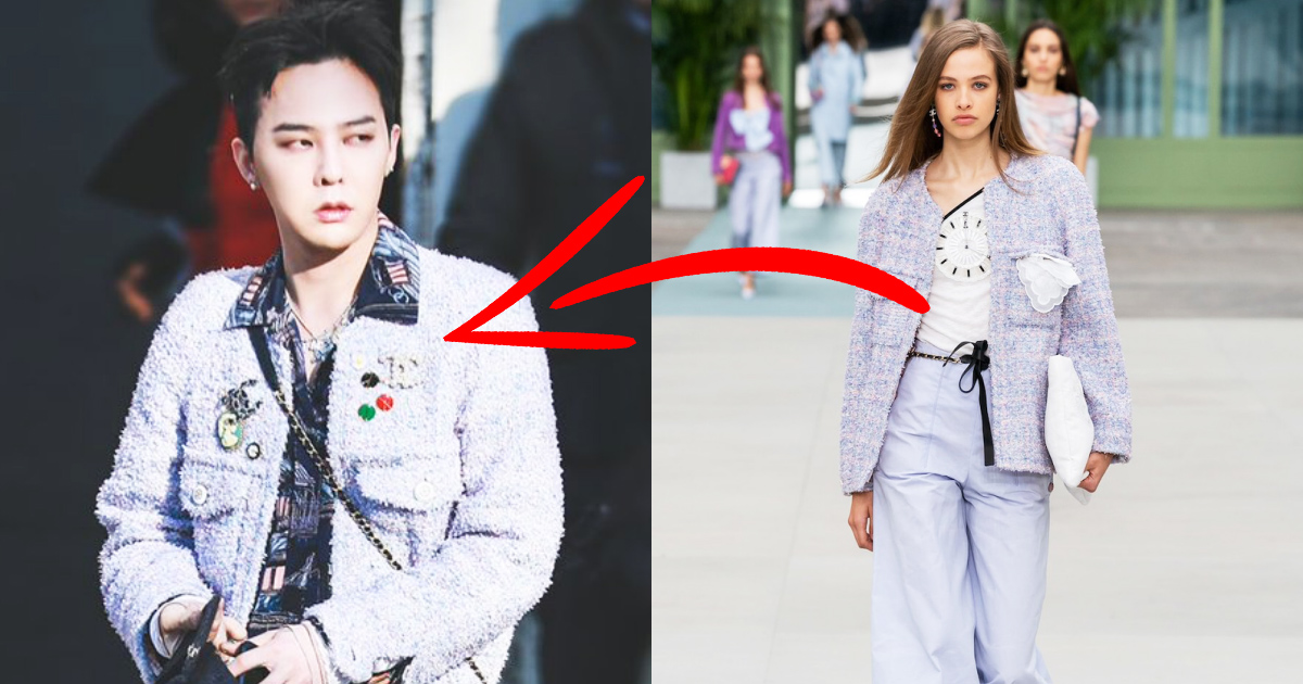 G Dragon Praised For Pulling Off Female Clothes At Recent Chanel