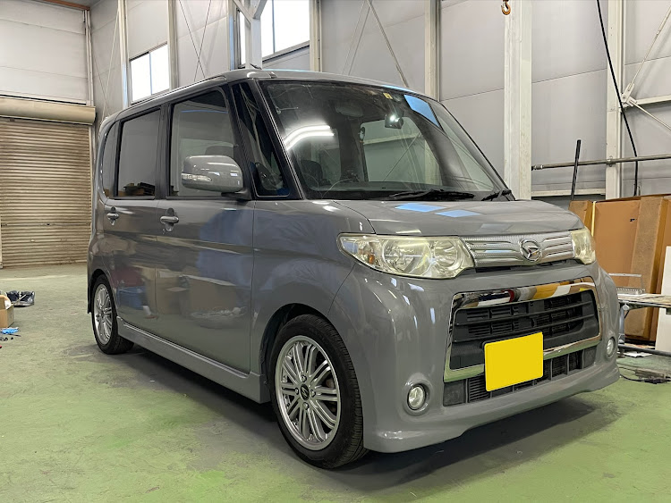 タントカスタムのDIY・ナルドグレー・ホイール・新年初カスタムに関するカスタム事例の投稿画像2枚目