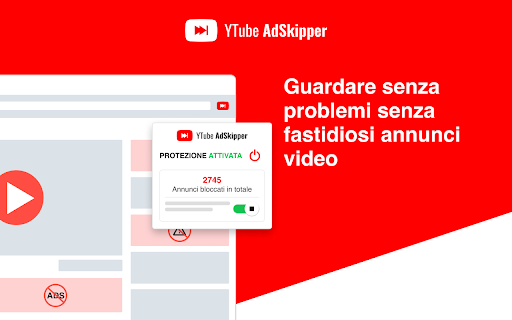YTube AdSkipper - YouTube senza pubblicità