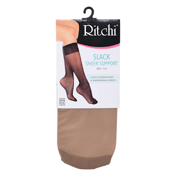 Medias Ritchi Slack Sheer Support Lycra Única Sultan x 1 und  