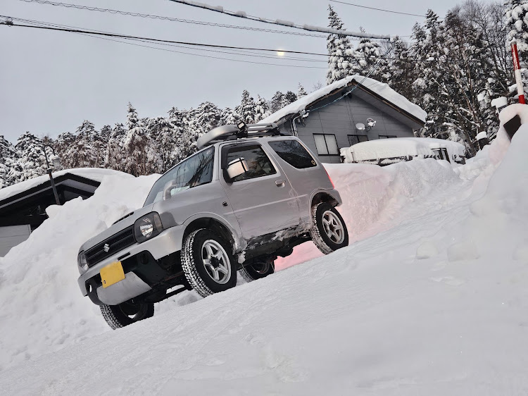 ジムニーのイルカ池クラブ・２年ぶりの雪山・この土日はジムニー三昧に関するカスタム事例の投稿画像16枚目
