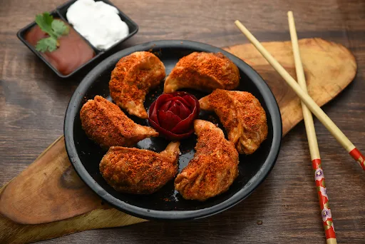 Veg Peri Peri Momos [6 Pieces]