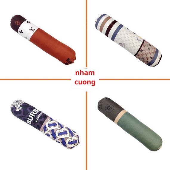 Vỏ Gối Ôm , Gối Ôm Cotton Poly 35X100Cm Nhiều Mẫu Lựa Chọn