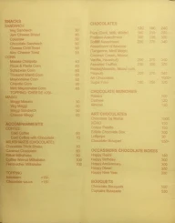 The Baker's Lounge menu 2