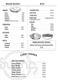 Swing Pub & Grub menu 3