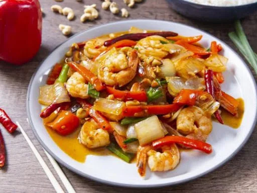 Sriracha Kung Pao Prawn