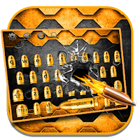 Gun Bullet Keyboard