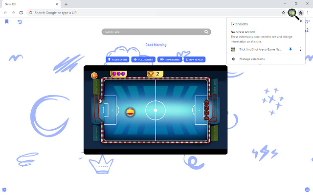 Trick And Shot Arena Game New Tab