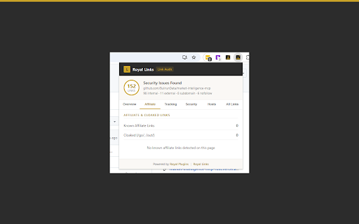 Royal Links Audit screenshot 1