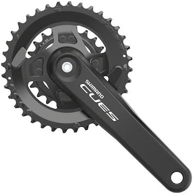 Shimano CUES FC-U4010-2B Crankset - 36/22t, Riveted, Square Taper Spindle alternate image 0