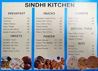 New Sindhi Kitchen menu 2