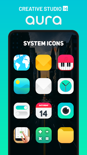 Aura Icon Pack - Rounded Square Icons - v4.3