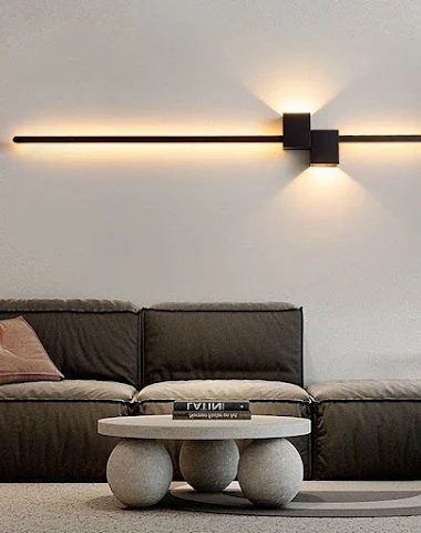 New Minimalist Line Wall Lamp Bedro - 2