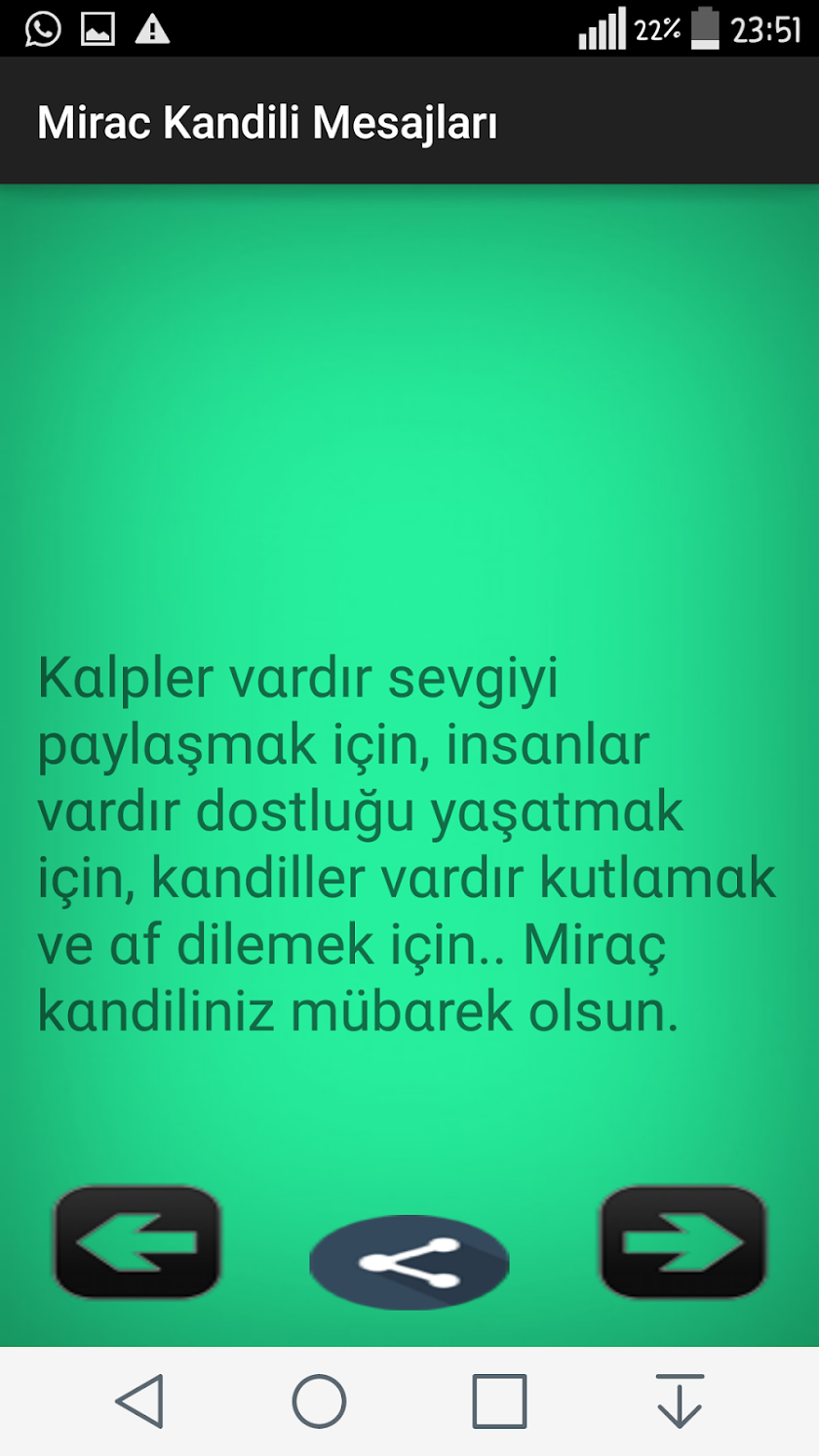 Miraç Kandili Mesajları Screen 3