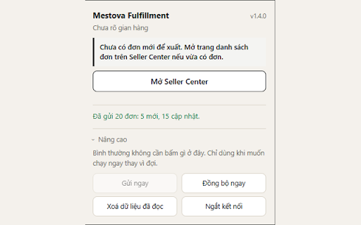 Mestova Fulfillment screenshot 3