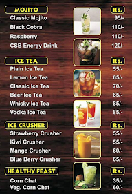 Chai Soup Bar menu 1