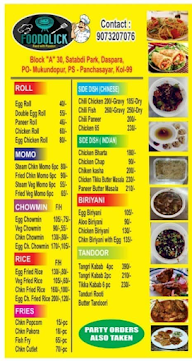 Foodolick menu 1