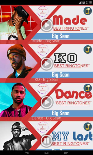Big Sean - Best Ringtones