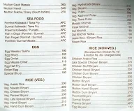 Lata Restaurant menu 1