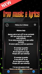 How to get Maluma - Felices los 4 (Salsa Version) + Letras lastet apk for android