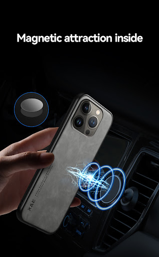 Title 6, Magnetic Phone Shell Leather High-grade All-inc...