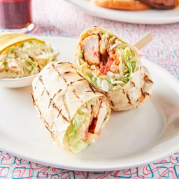 Chicken Souvlaki Wrap