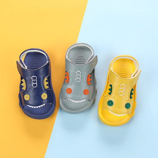 Title 4, Summer Male And Baby Toddler Leather Sandals Wo...