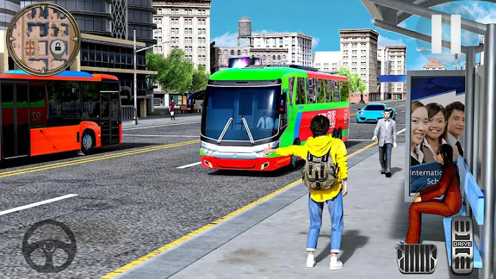 Modern City Coach Bus Driving Simulator: Bus Rider