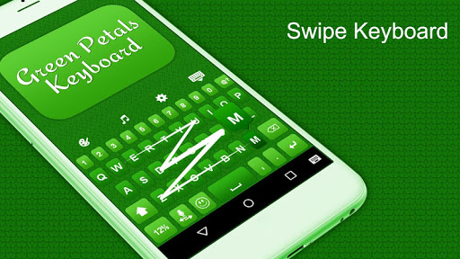 Green Petals Keyboard Theme