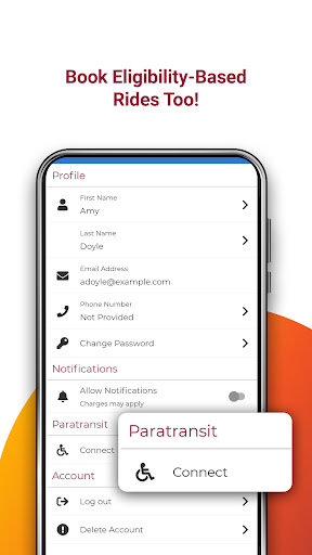 Screenshot Rides on Demand