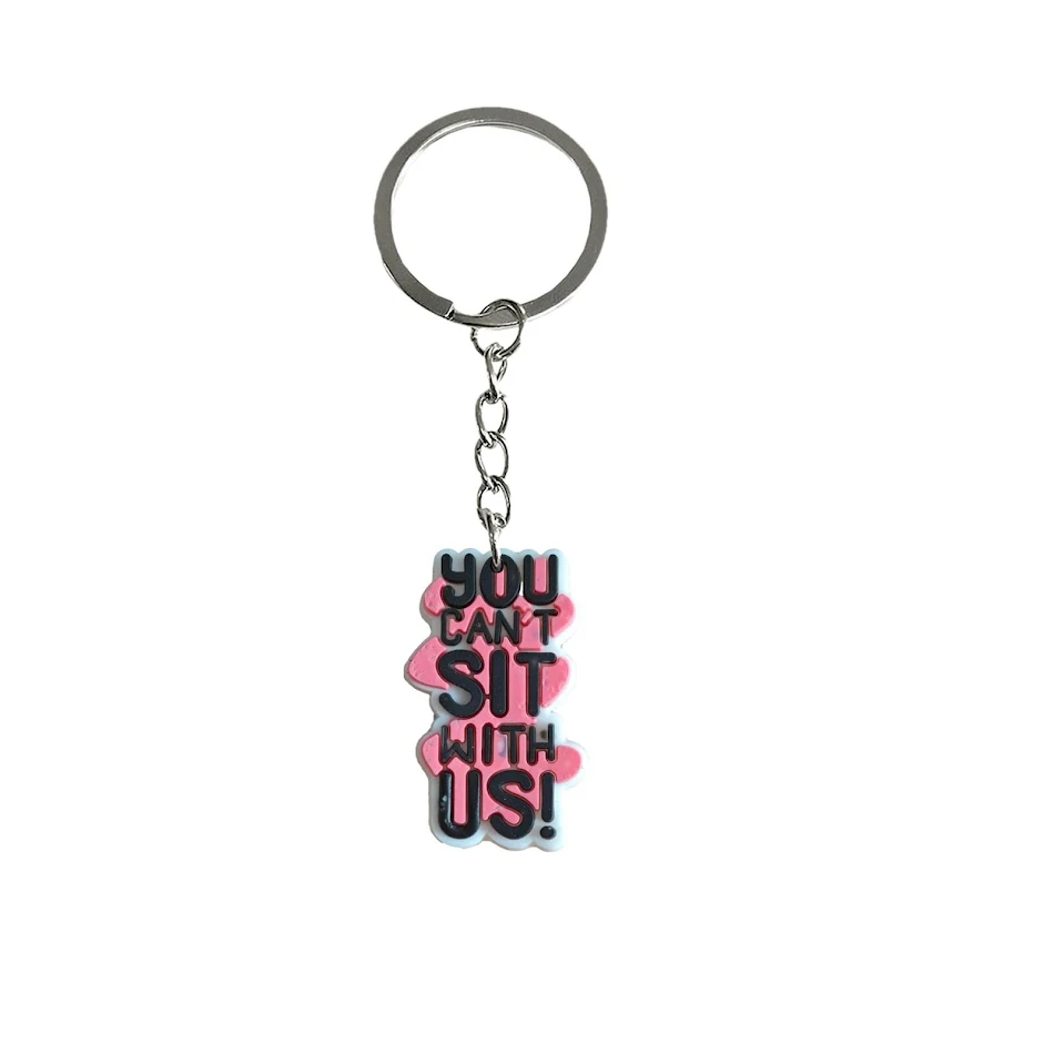 Chaveiro Personalizado Companheiro Enfeites Pequeno Presente PVC Cola Macia, um presente charmoso e personalizado para celebrar momentos especiais.