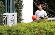 Dale Steyn of South Africa is getting over under his belt at Hampshire in England ahead the Proteas' tour of Sri Lanka. 