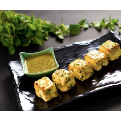 Navratra Adraki Paneer Tikka (8 Pc)