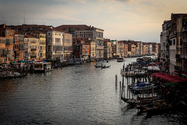 venezia al tramonto di iolebovari