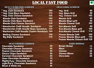 Local Fast Food menu 4