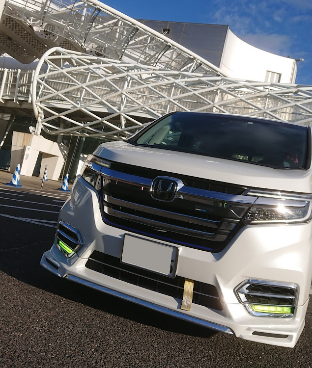 ステップワゴンスパーダの飛び石は最高速ランナーの証に関するカスタム事例の投稿画像1枚目