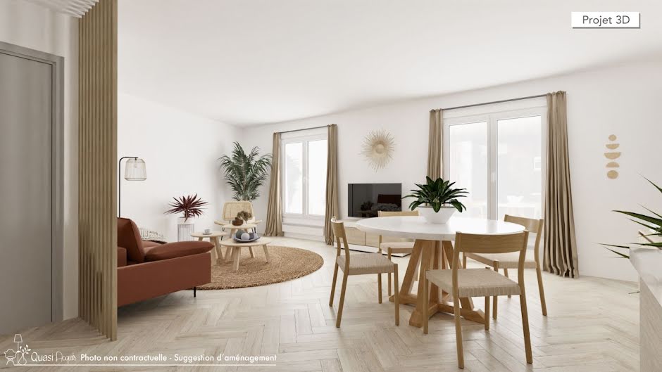 Vente appartement 3 pièces 58.79 m² à Paris 12ème (75012), 499 900 €