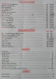 Chawla Chicken menu 2