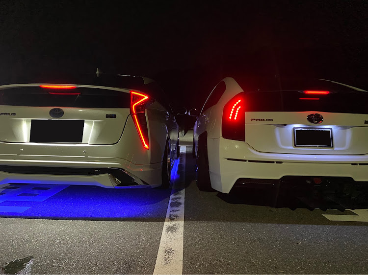 プリウスの車好きな人と繋がりたい・走行動画・何をやってんだか・ドライブ・オフ会に関するカスタム事例の投稿画像4枚目