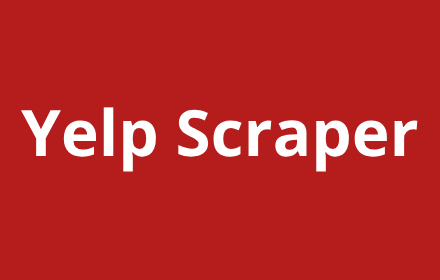 Yelp Scraper small promo image